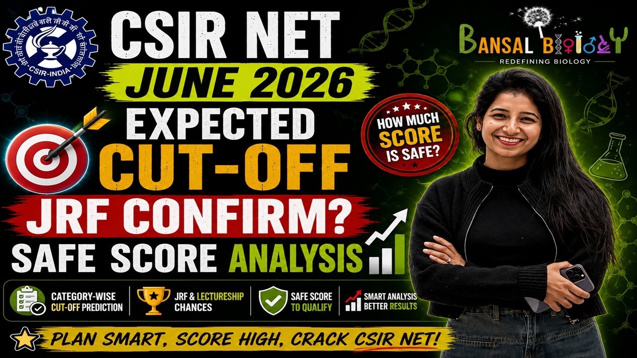 CSIR NET June 2026 Expected Cut-off | JRF Confirm? | Safe Score Analysis