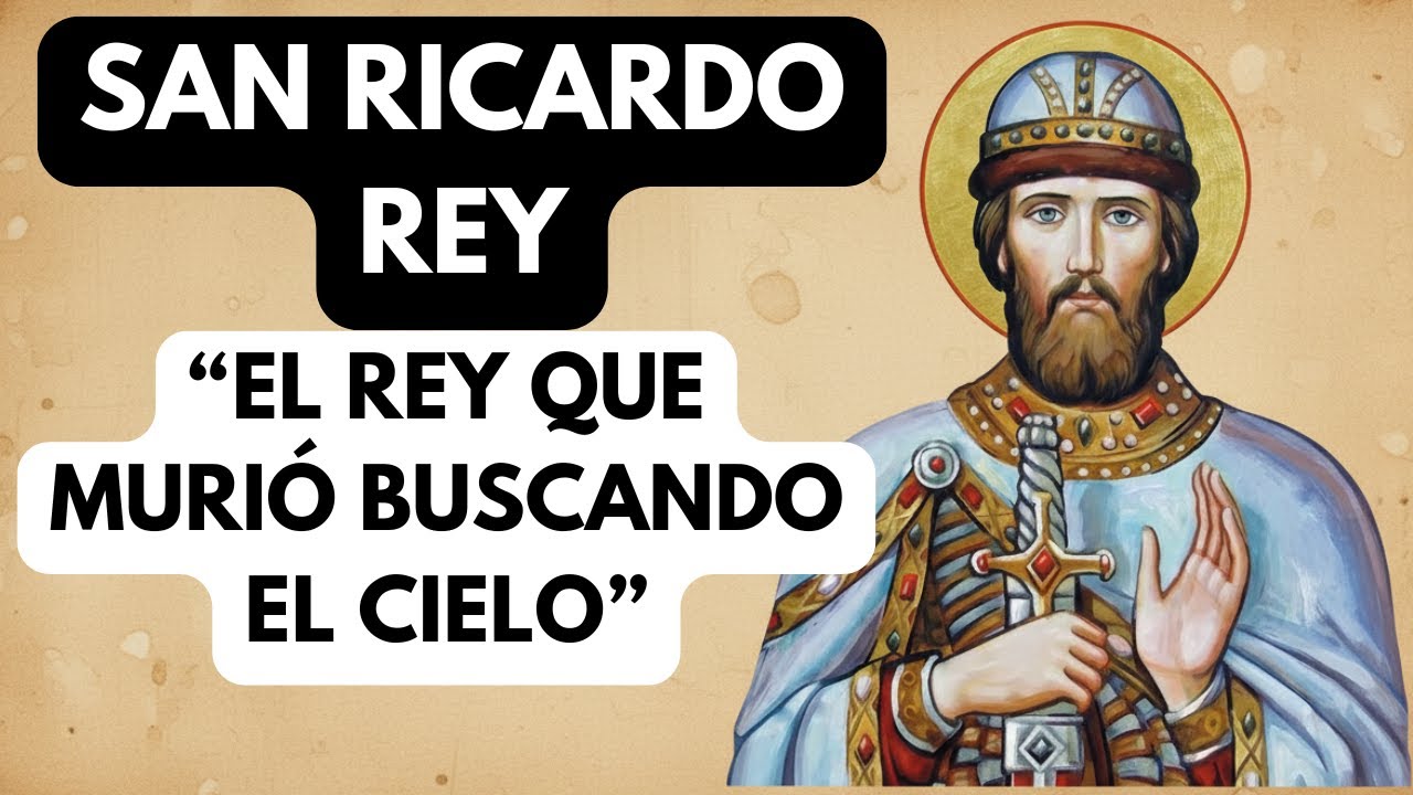 REPARTIÓ su RIQUEZA y se fue sin CORONA | PATRONO de PEREGRINOS y VIAJEROS | SAN RICARDO REY