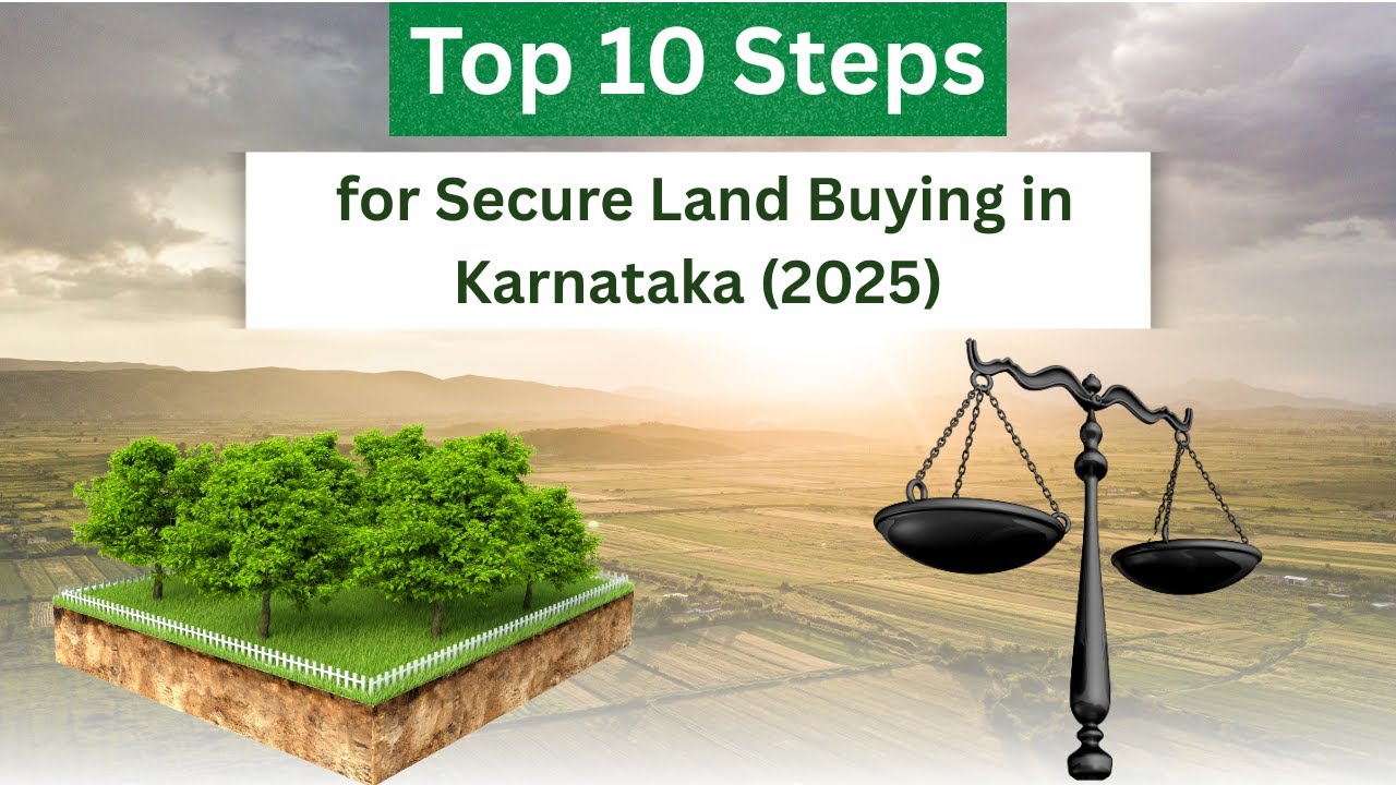 Top 10 Steps for Secure Land Buying in Karnataka (2025)