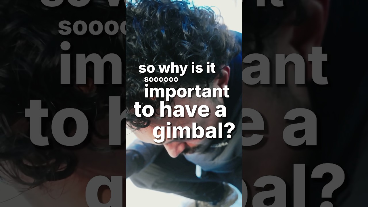 Why Gimbals Matter 🎥 | Smooth Footage = Better Results