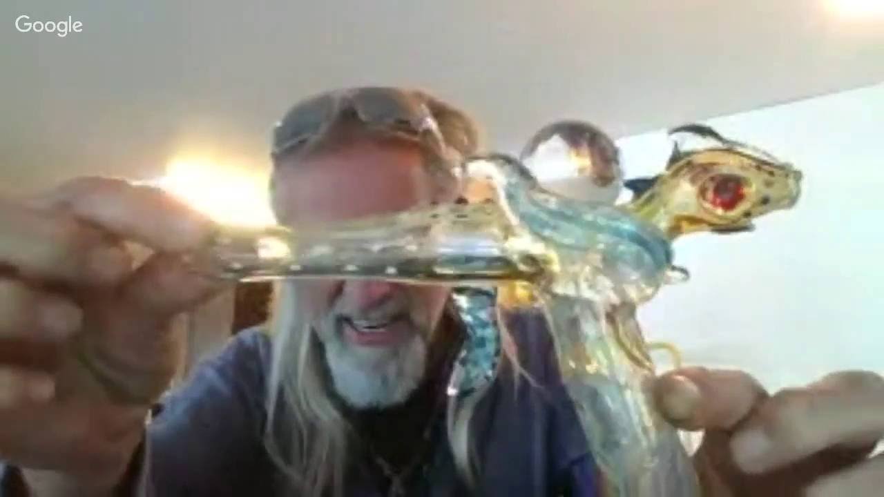 Solar Glass Dragon Bubbler   Airracket
