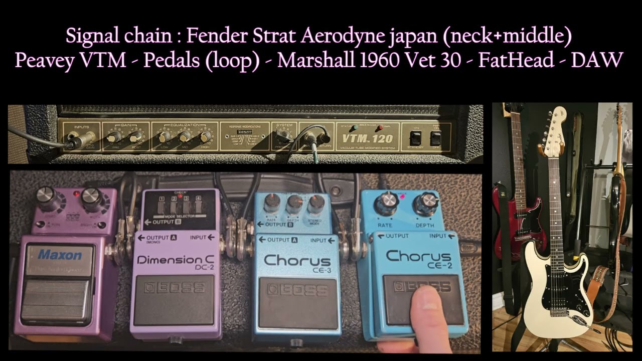 Boss CE-2 vs Boss CE-3 vs Boss DC-2 vs Maxon PAC-9