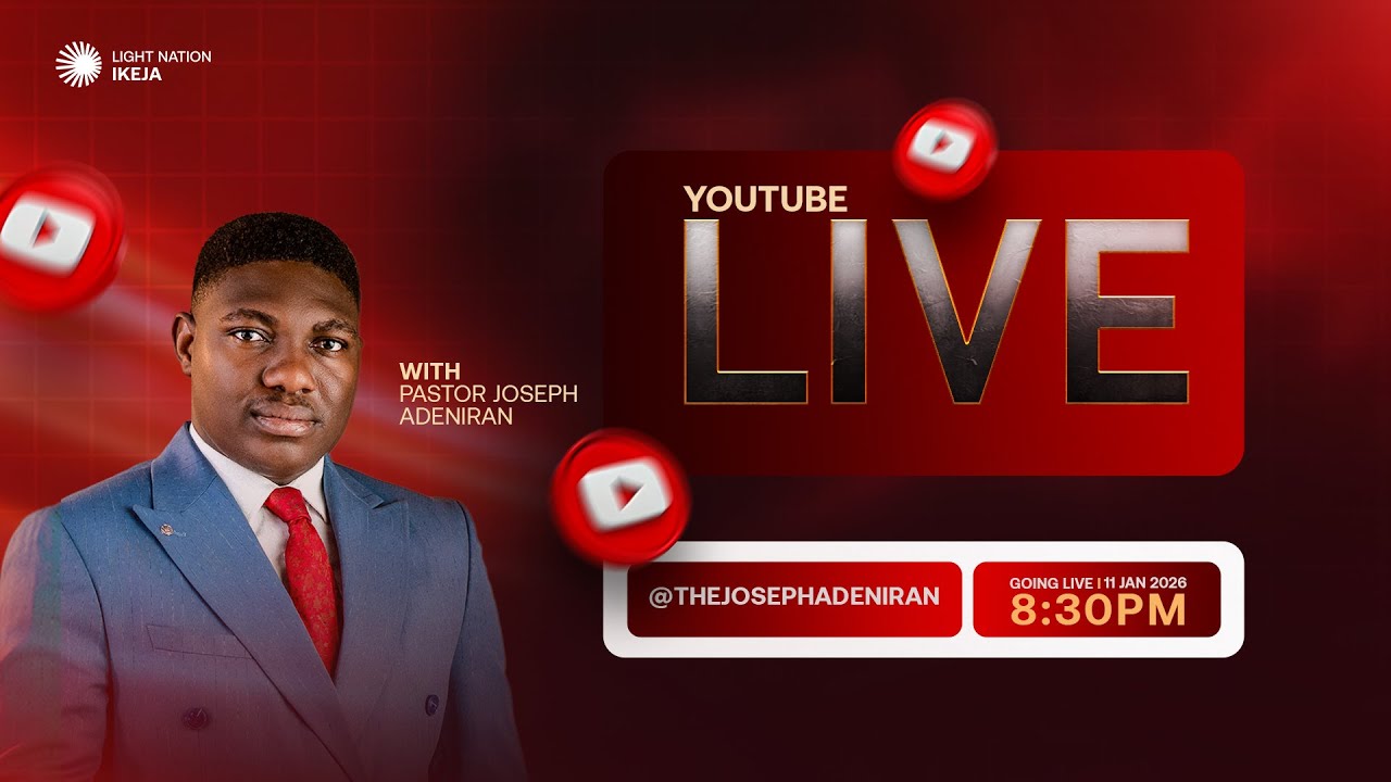 DO IT EARLY// PASTOR JOSEPH ADENIRAN // 11TH OF JANUARY 2026