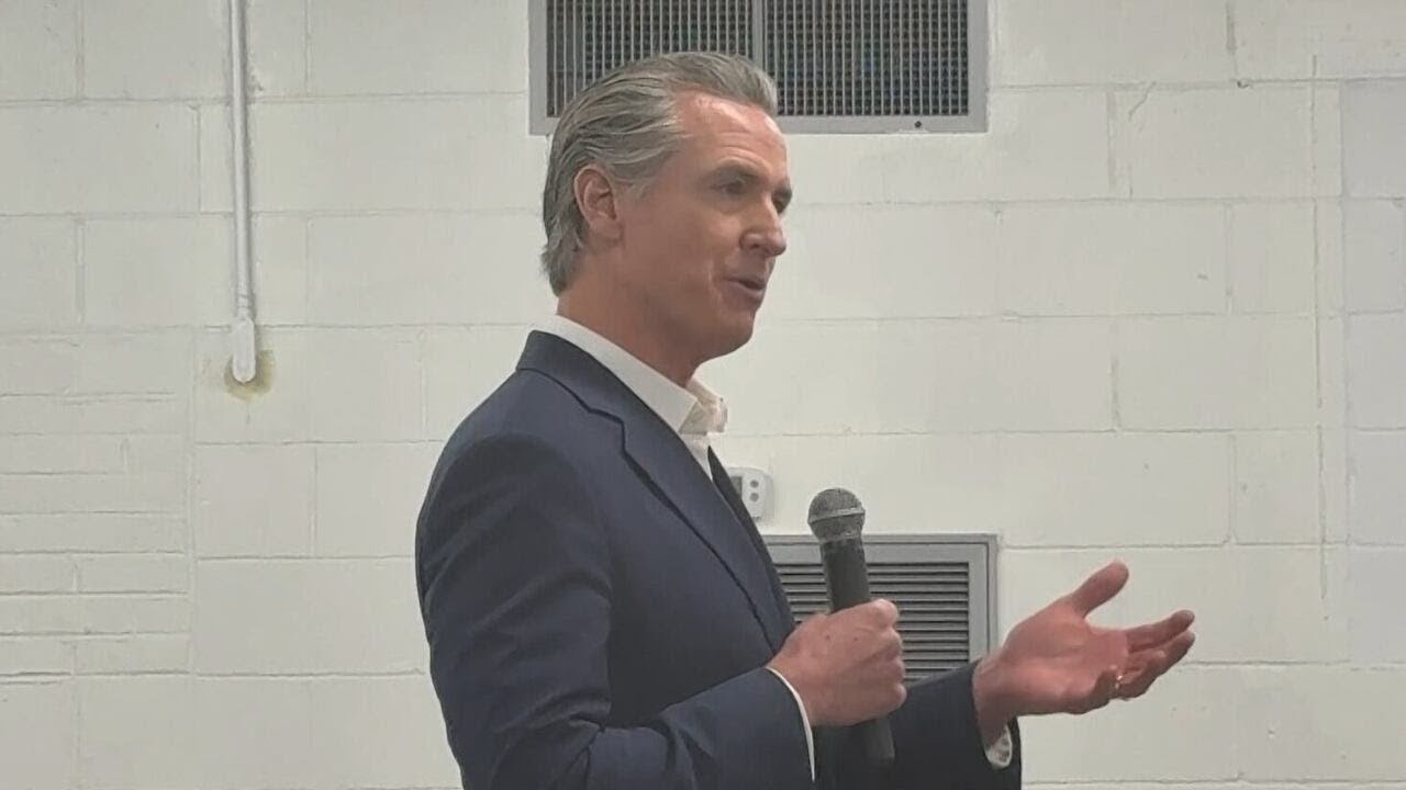 Calif. Gov. Gavin Newsom visits South Carolina on book tour