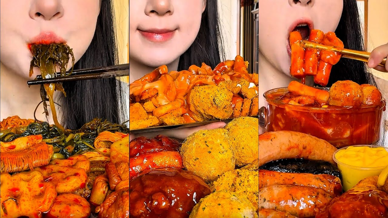 TỔNG HỢP VIDEO ĂN VẶT CỦA TỶ TỶ DOUYIN NIUNIU #food #mukbang #anvat #duongpho #streetfood #monngon 