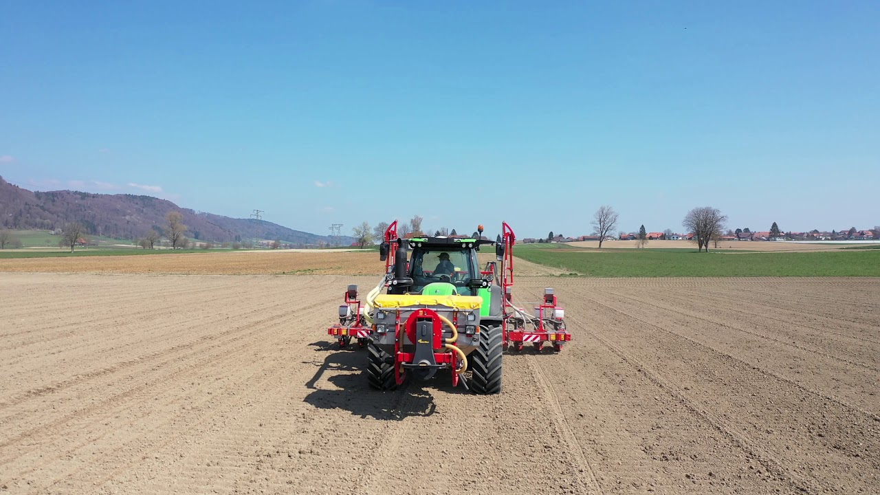 Deutz-Fahr 6140 TTV / Mascar-Sämaschine