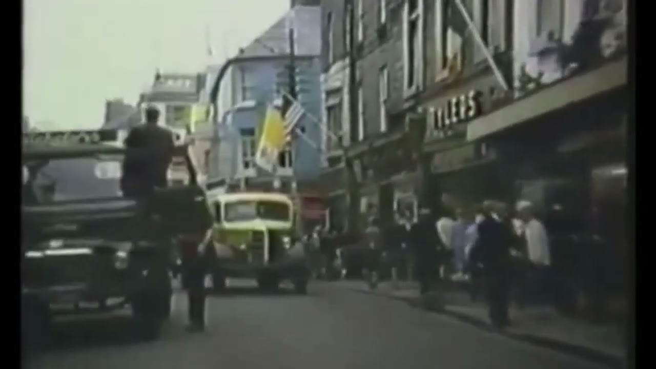 Streets of Old Galway City back in 1965