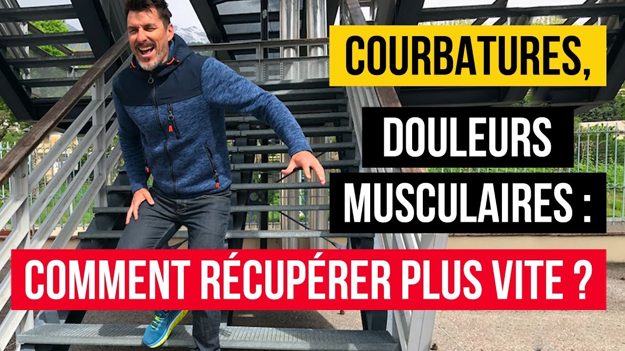 🚴 Courbatures, DOULEURS musculaires : Comment récupérer PLUS VITE ?