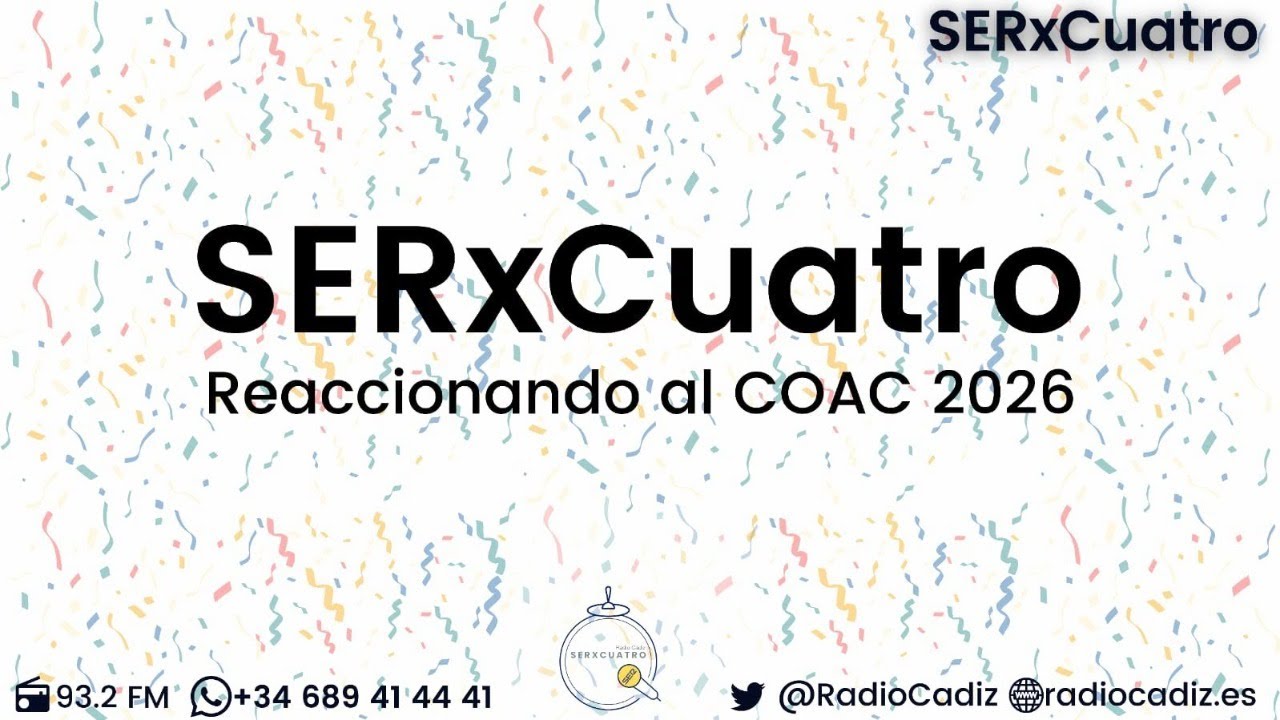 🔴 Reaccionando al COAC2026 3x24:  Tenemos final del Carnaval de Cádiz. Hablamos con Jona, y Tomate