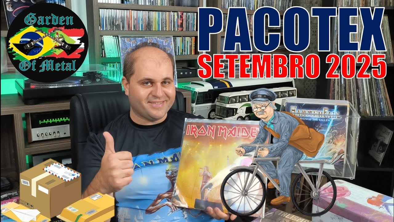 Garden of Metal #079 | Pacotex Setembro 2025 (Aquisições) #coleçãodecds #colecionadoresdevinil