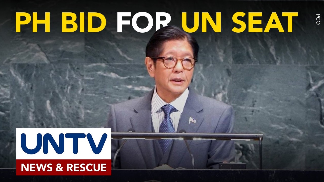 Pangulong Marcos Jr., nanawagan ng suporta para sa kandidatura ng Pilipinas sa UN Security Council