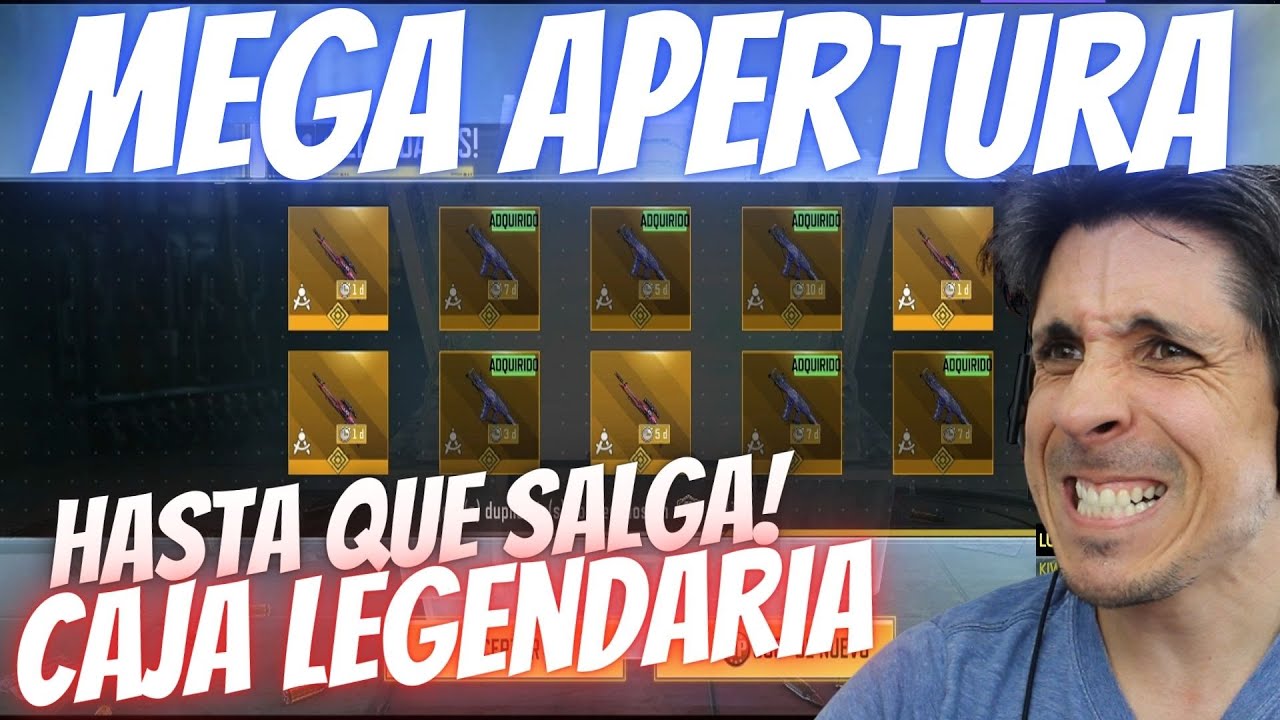 WTF! LA CAJA LEGENDARIA! APERTURA HASTA QUE SALGA PERMANENTE! | COD Mobile | Rido