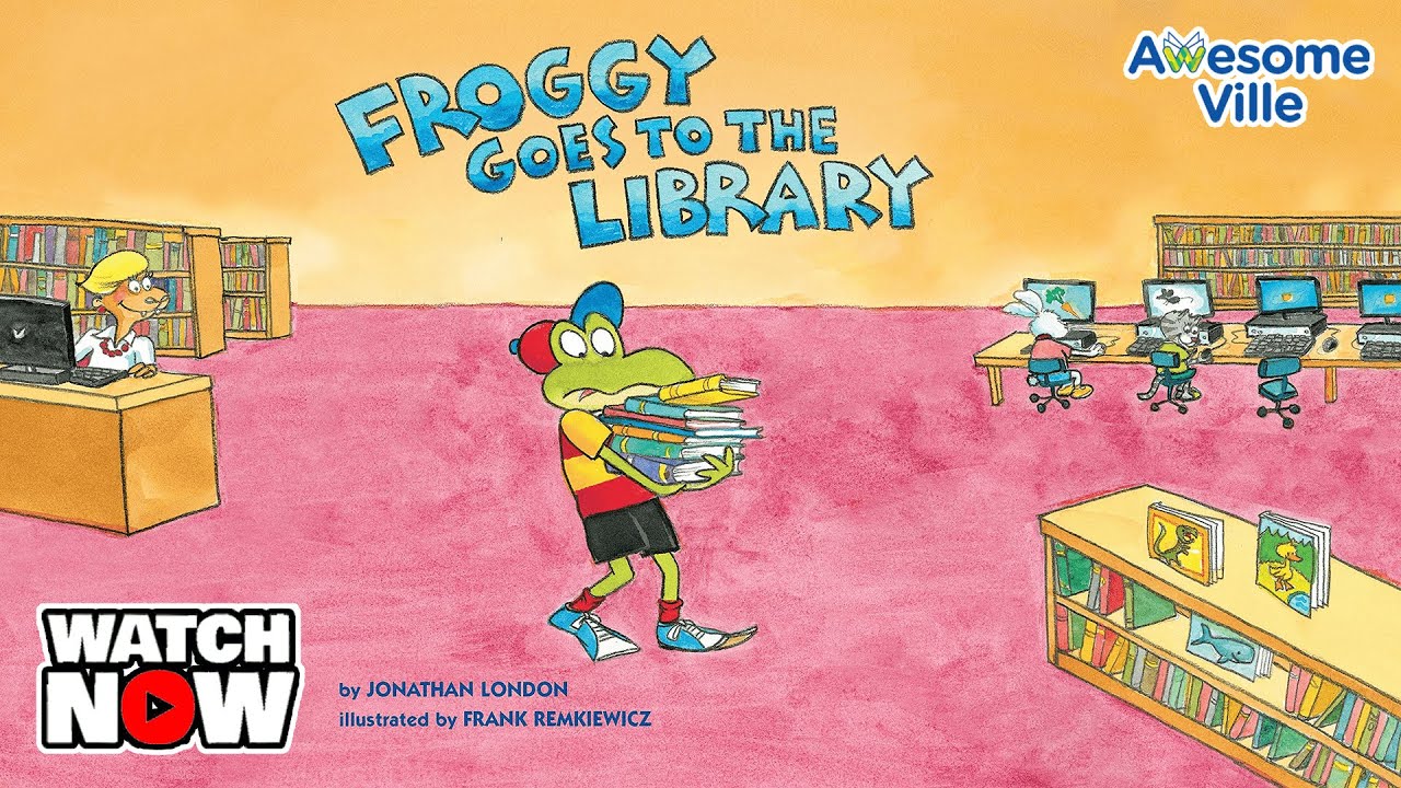 Froggy Goes to the Library - Family Read aloud story time