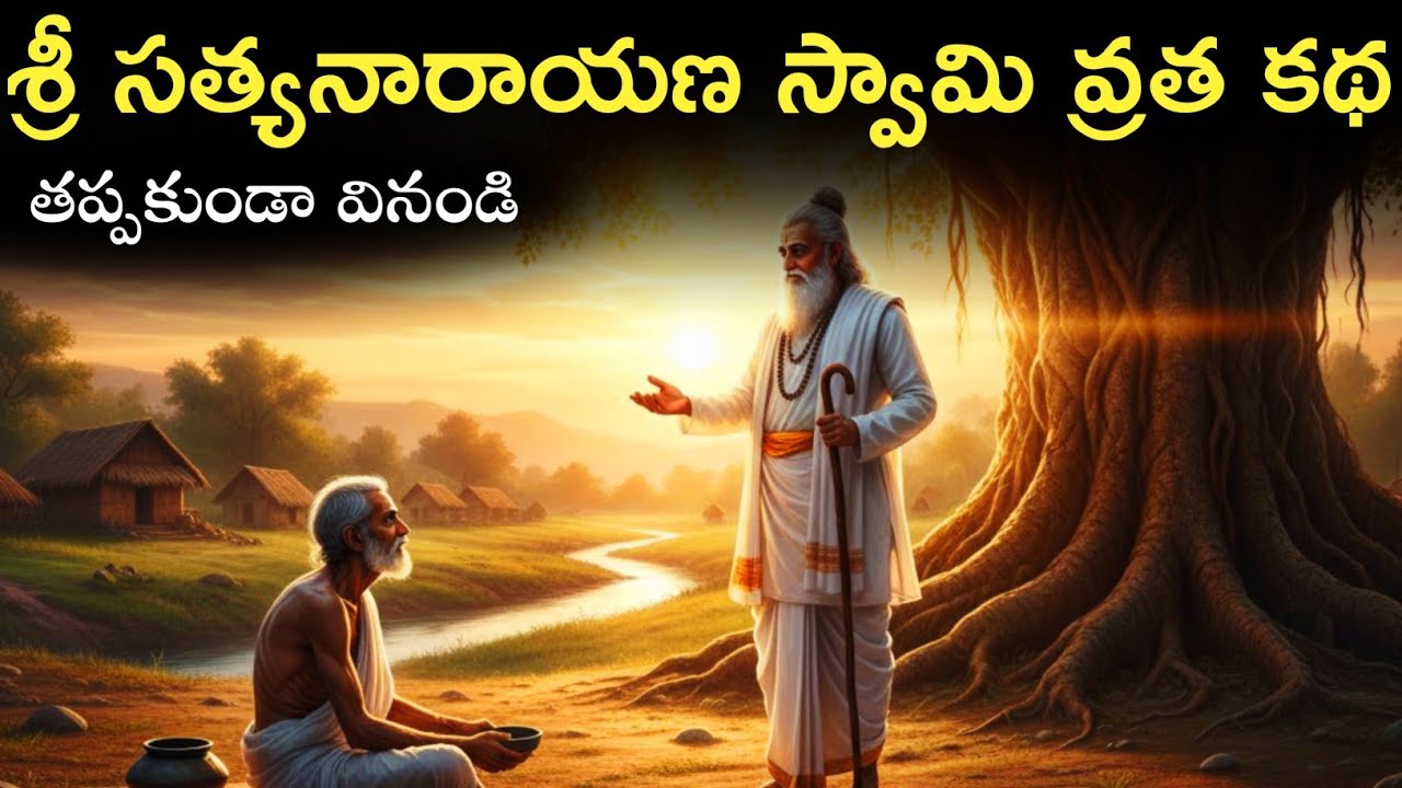 శ్రీ సత్యనారాయణ వ్రత వల్ల కలిగే లాబాలు శుభాలు | తప్పకుండా వినండి  | Sri Satyanarayana vratha story 