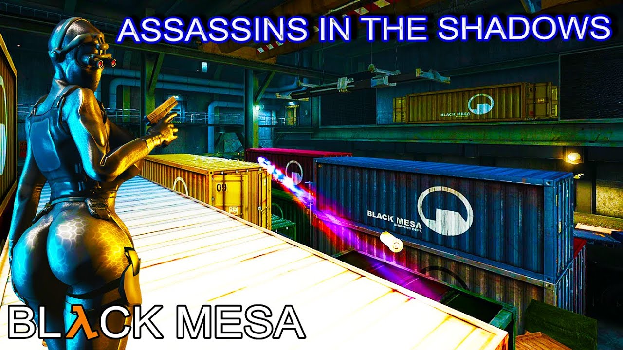 Black Mesa - Half-Life Remake - Part 30 - Female Special Forces Attack Again
