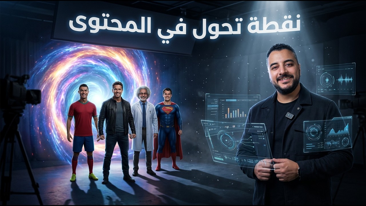 خليت شخصية مشهورة تقدم الفيديو مكاني | طفرة الذكاء الاصطناعي