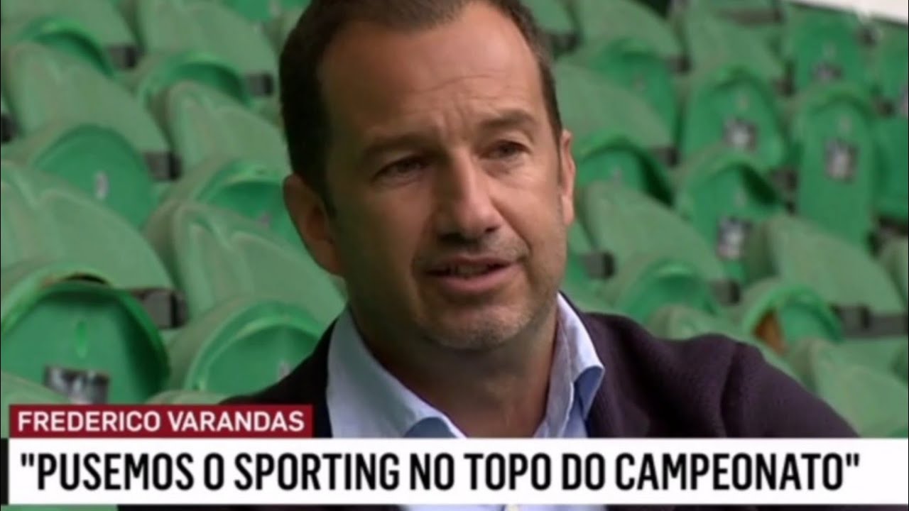 Reportagem SIC/Federico Varandas  Fala sobre conquista do Título e do futuro do Sporting
