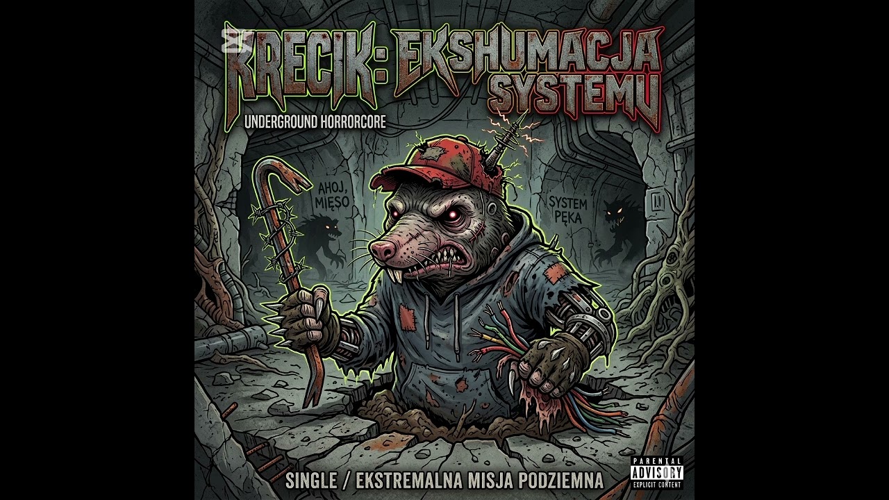 KRECIK: Ekshumacja Systemu (Official Audio) | Extreme Czech Horrorcore