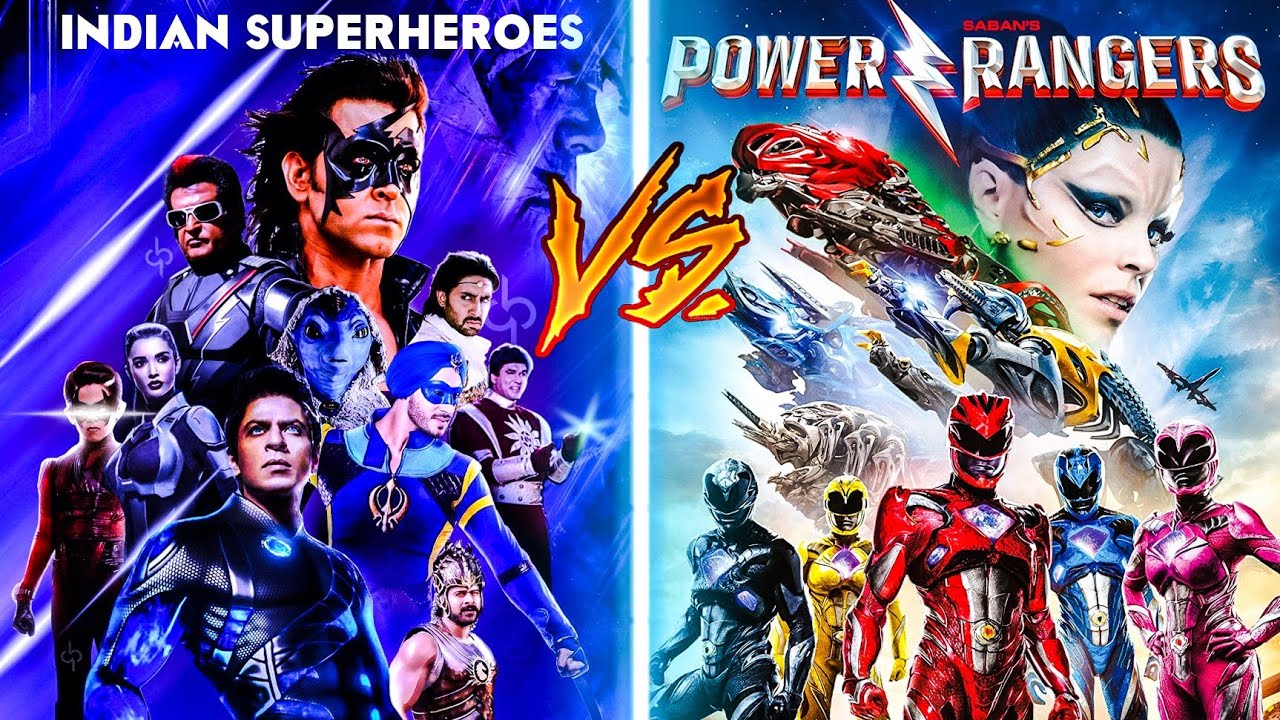 Indian Superheroes Vs Power Rangers | Krrish, Shaktiman, Flying Jatt, Super Singh, Gone & Robot
