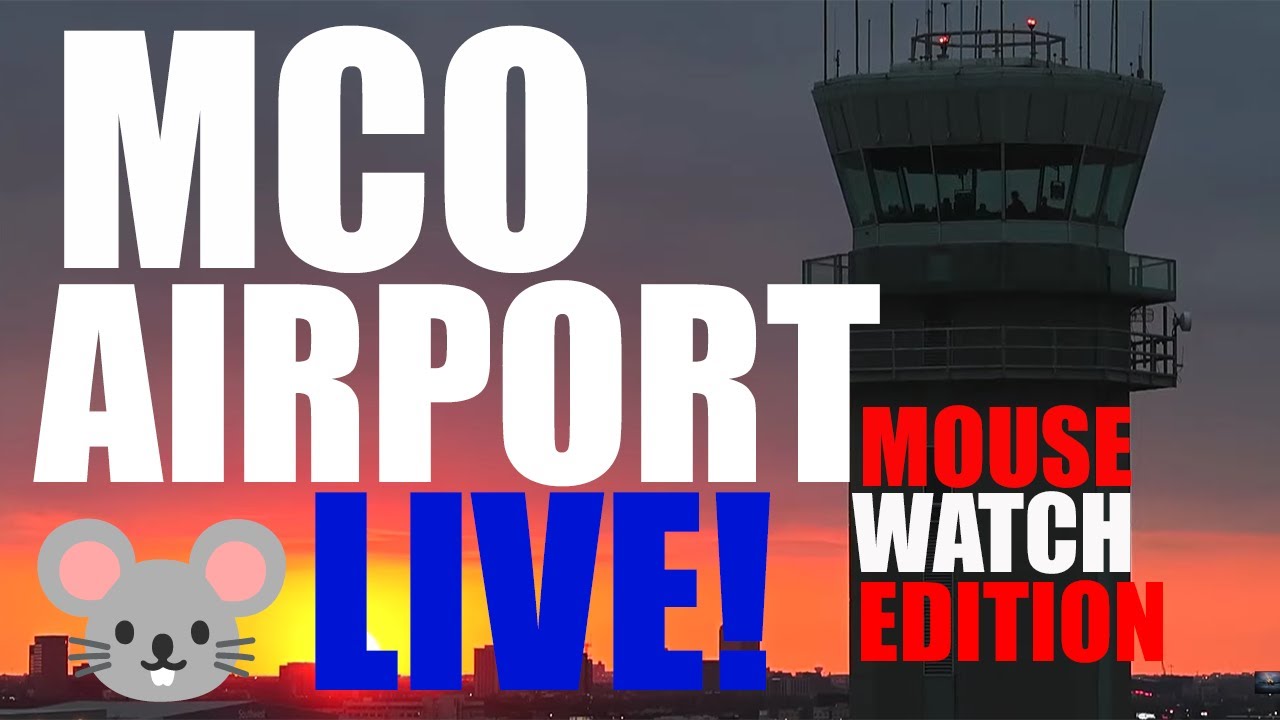 🔴 LIVE MCO Planespotting:THE BIG ONE Plane Spotting From Orlando International Airport