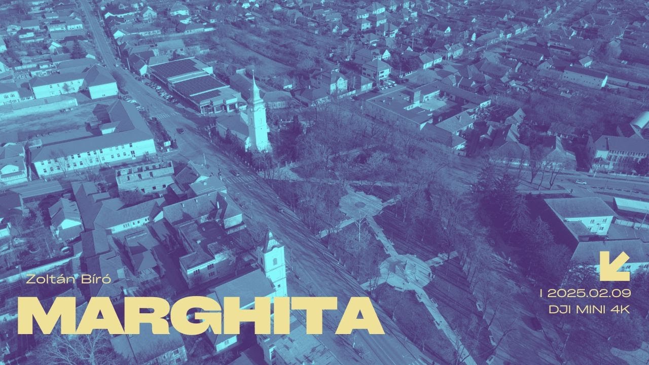 Marghita, Bihor 🇷🇴, 2025.02.09 / Margitta / DJI Mini 4K Drone