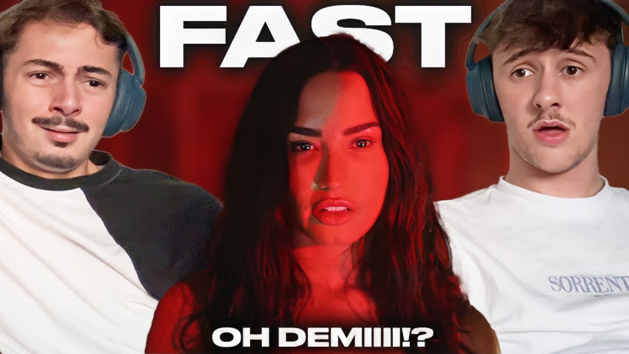 Couple reacts to Demi Lovato - Fast (Official Music Video)