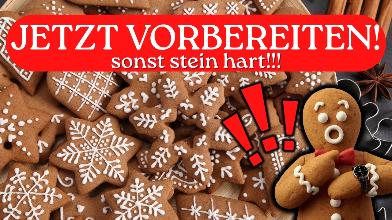 STOPP! Machst du DIESEN Fehler? Dein Lebkuchen muss JETZT in den Keller!