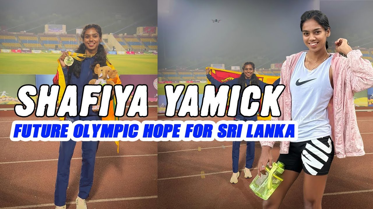 Shafiya Yamick – Future Olympic Hope for Sri Lanka? 🇱🇰 | 100M Sprint Power🔥 