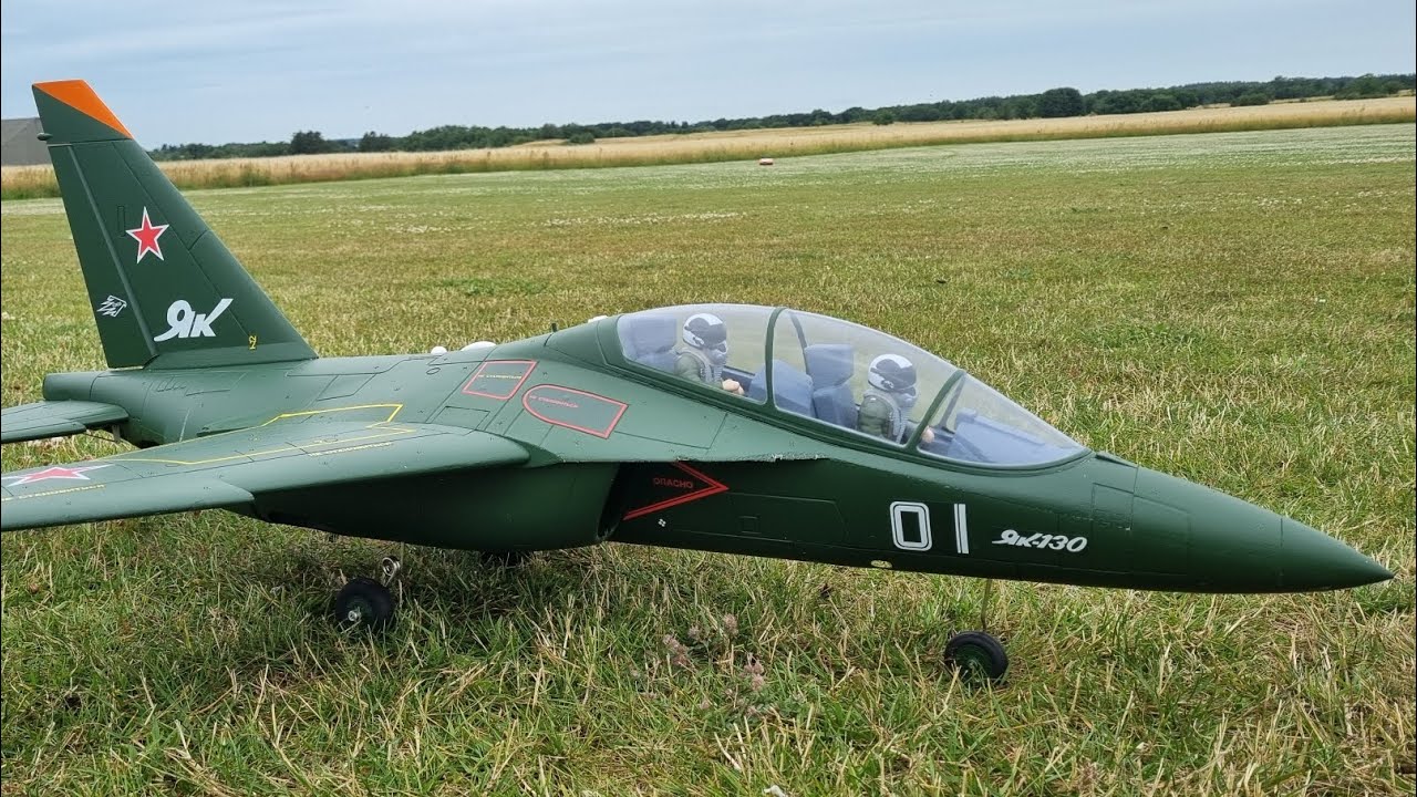 Freewing Yak-130 70mm with 1850kv E-flite EDF. 