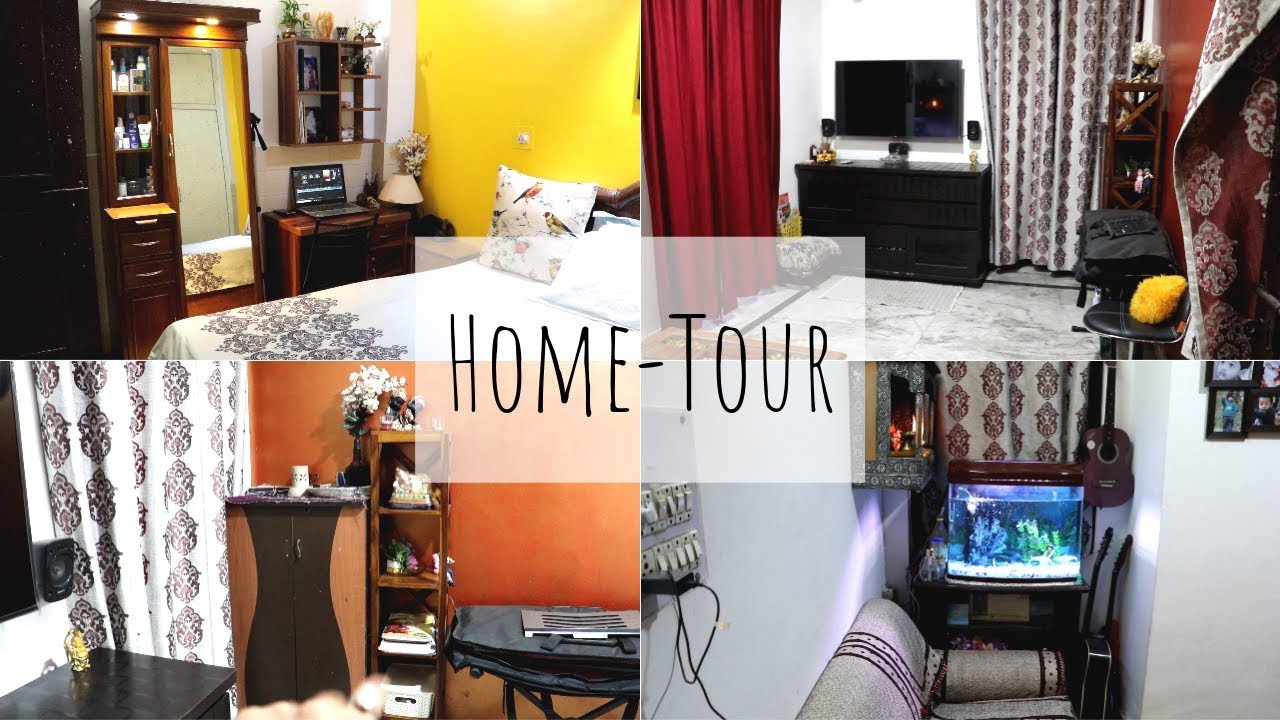 Home-Tour || Indian 1BHK Home Tour || Small House Tour || Simple and Small 1BHK house Tour 2019.