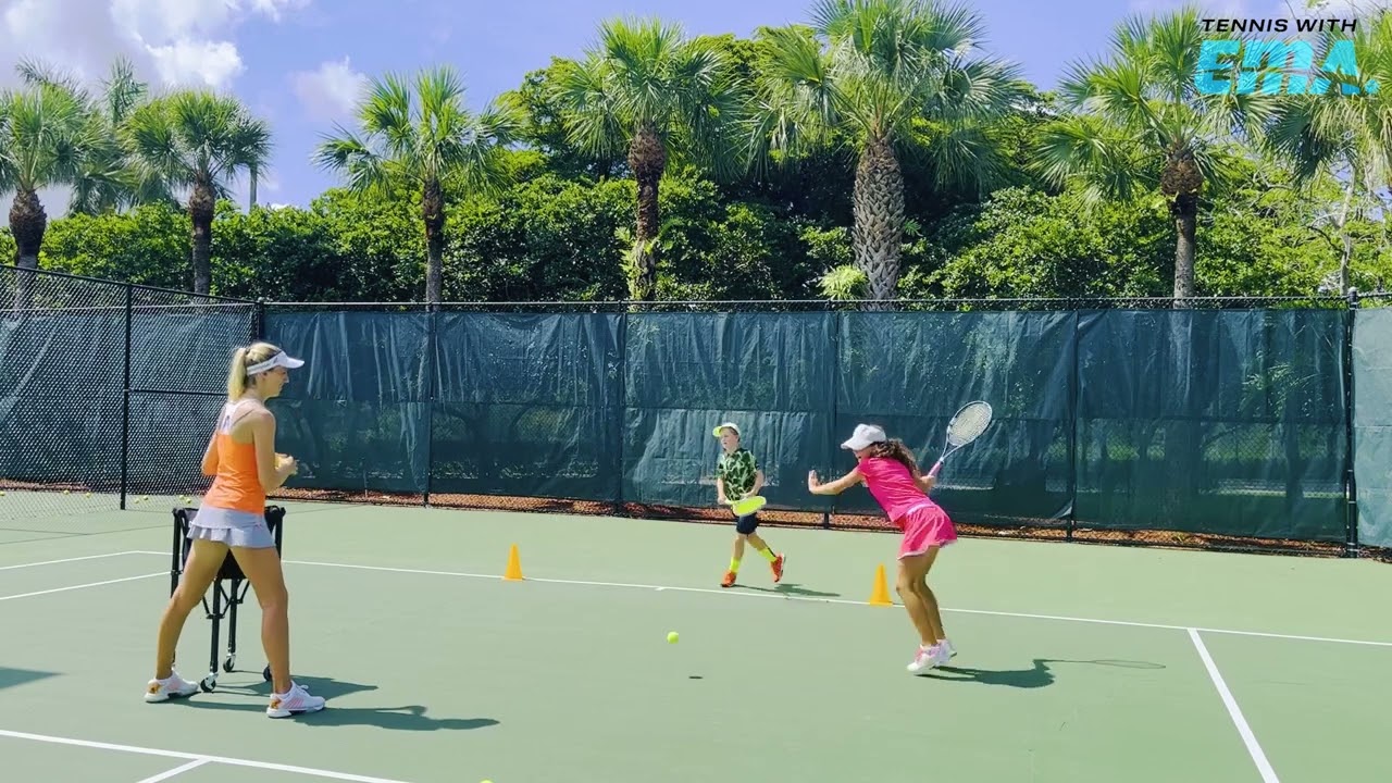 4 Great Tennis Movement Drills for HIGH PERFORMANCE Juniors