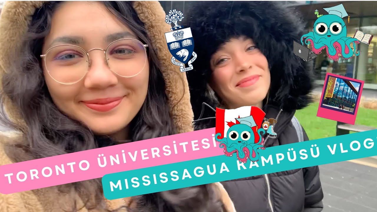 Toronto Üniversitesi Vlog Part 2 | UofT Mississauga Kampüsü'ndeyiz! | UniPath ile Kanada'yı Gezin