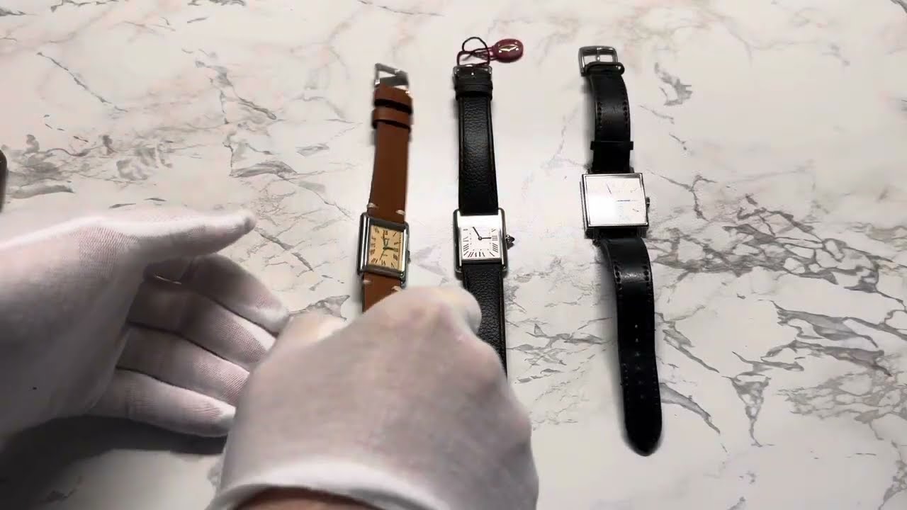 Cartier Tank vs Casio Tank vs Nomos Tetra