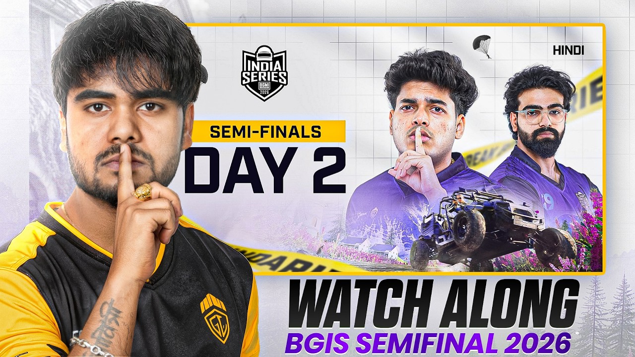 Watchalong BGIS 2026 Semi || Finals Dil Se Godlike
