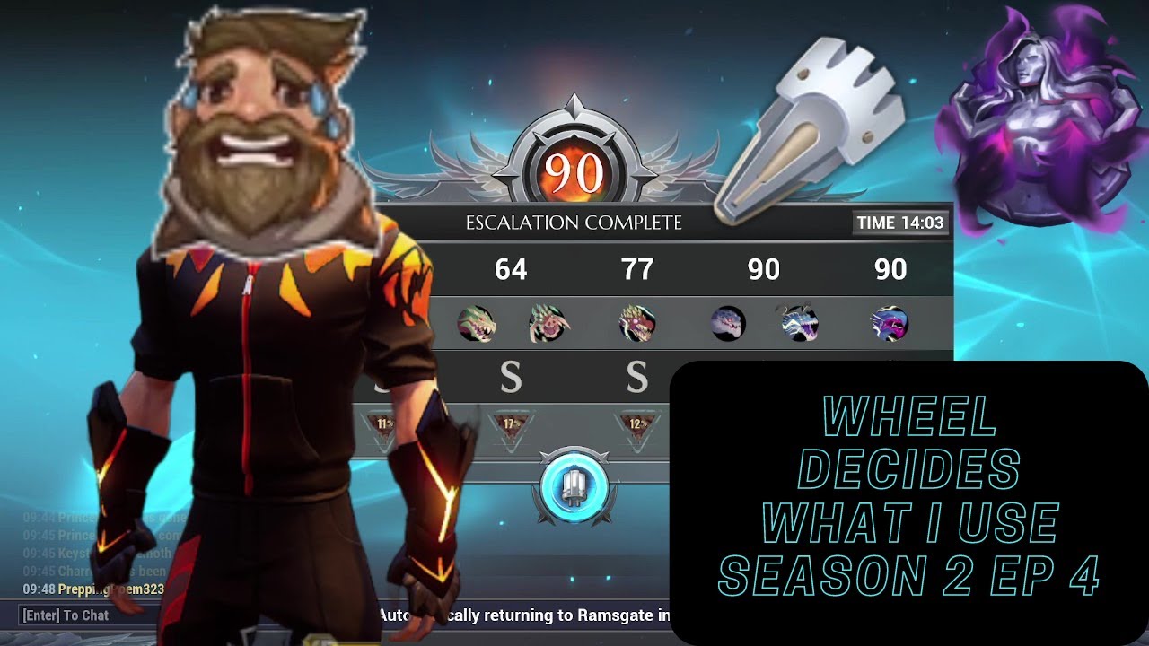 DAUNTLESS SHOCK HEROIC ESCALATION - WHEEL DECIDES MY WEAPON & OMNICELL SEASON 2 EP 4!