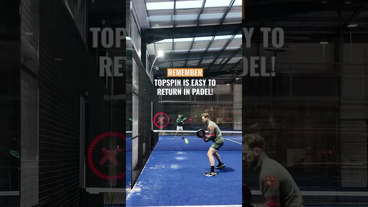 Tennis vs Padel: Topspin Passing