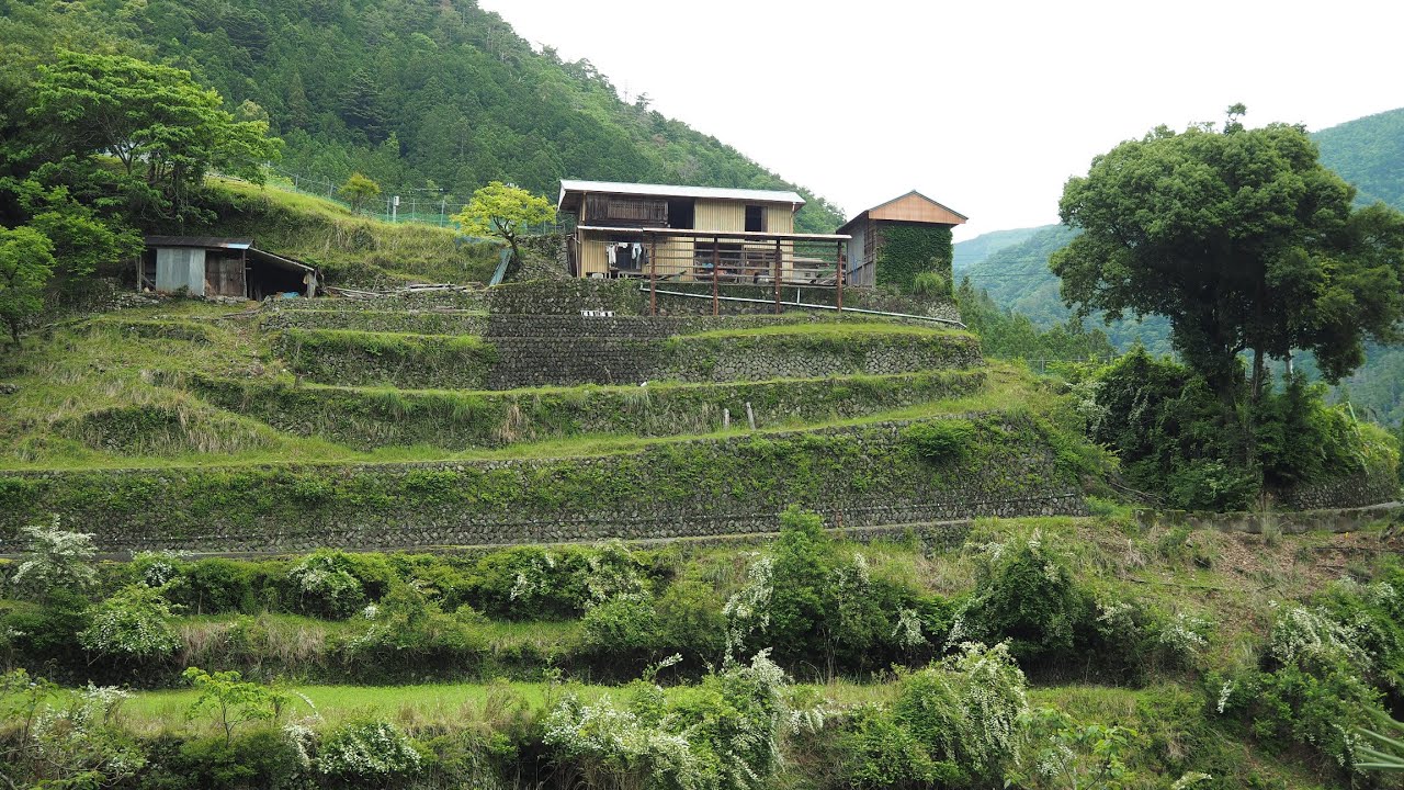 十津川村山上の山天集落【山奥・限界集落の風景】Totsukawa Village Uchino, Nara, Japanese Village