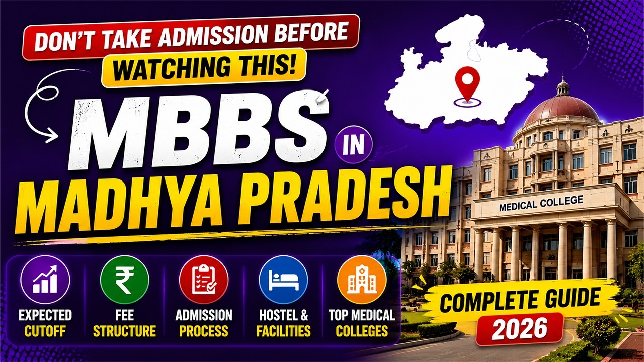 MBBS in Madhya Pradesh 2026 | Top Medical Colleges, Fees & NEET Cutoff Guide
