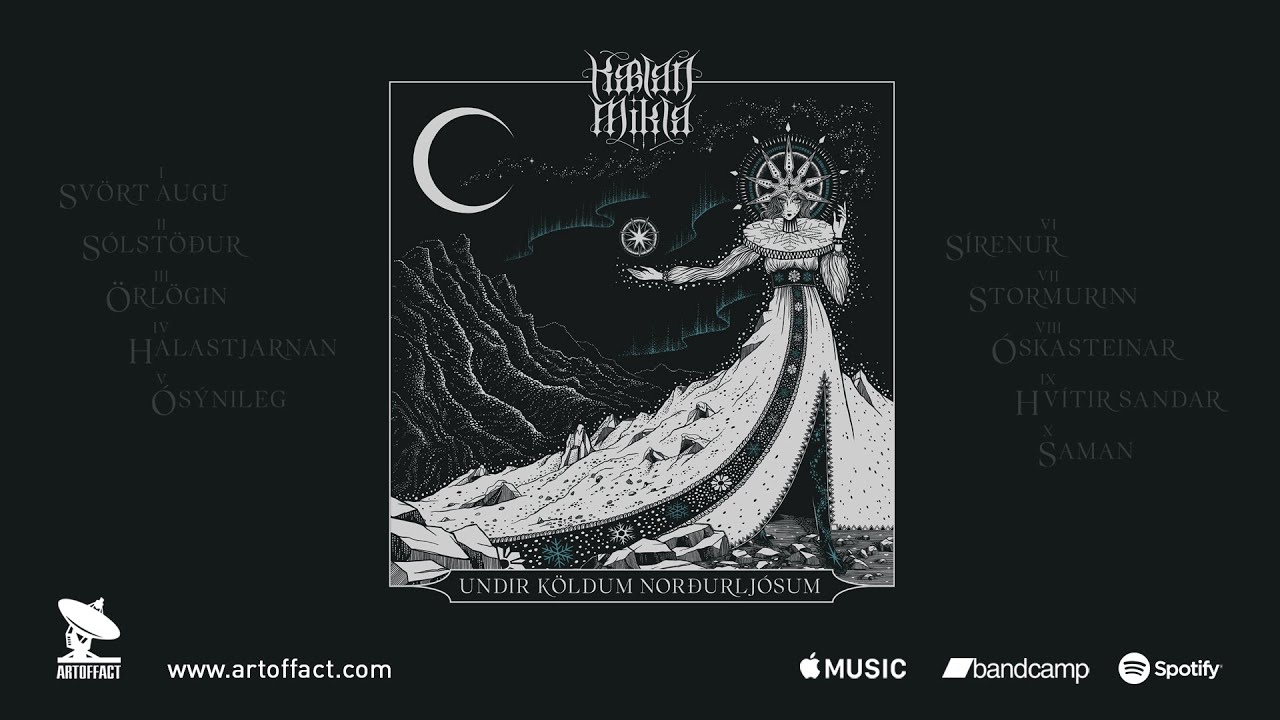 KÆLAN MIKLA: Undir Köldum Norðurljósum FULL ALBUM STREAM #Artoffact