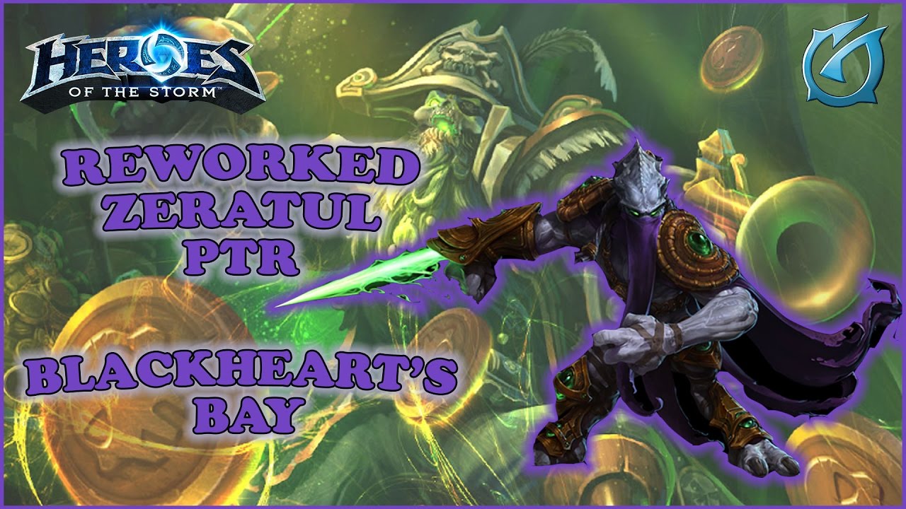 Grubby | Heroes of the Storm | Re-worked Zeratul - PTR - Blackheart's Bay