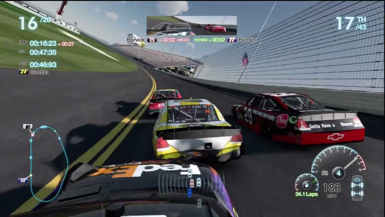 Daytona 500 Gameplay Career Mode Nascar The Game Inside Line