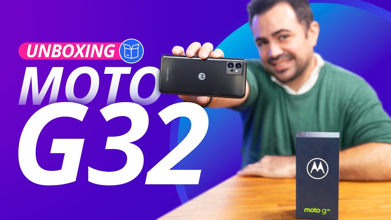 MOTO G32: Totalmente fuera de lo esperado (Unboxing/Primeras impresiones)