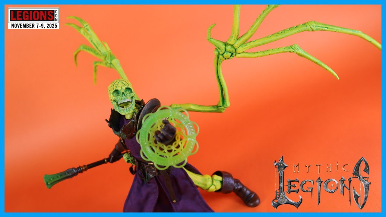 Обзор фигурки LEGIONSCON 2025: Мифические Легионы: Наследия Мифов (SCAPHOID v2)