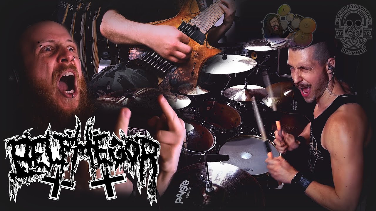 Eugene Ryabchenko - Belphegor - Gasmask Terror (cover feat. Dominique)