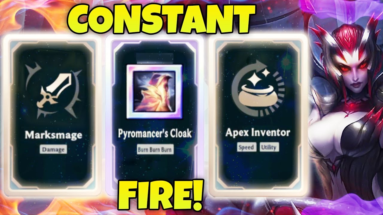 Marksmage Elise FULL PYROMANCER STACKS & APEX INVENTOR in 2v2v2v2 Arena's - League of Legends Arena