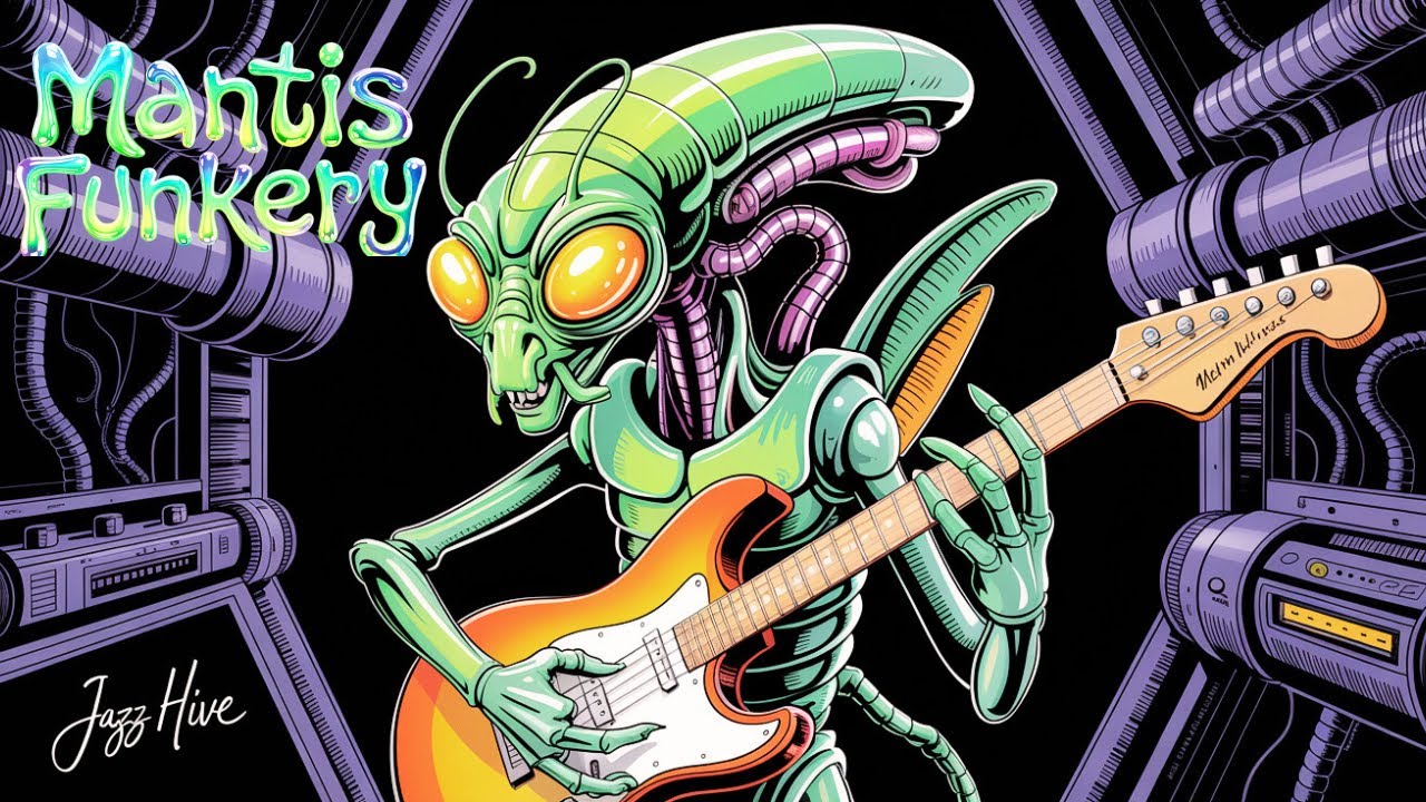 The Mantis Alien Funk Invasion Begins! 👽🎷