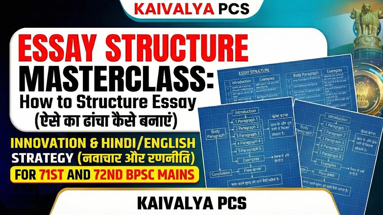 Master BPSC Essay Writing! 📝 Ultimate Structure & Strategy (71st & 72nd Mains)