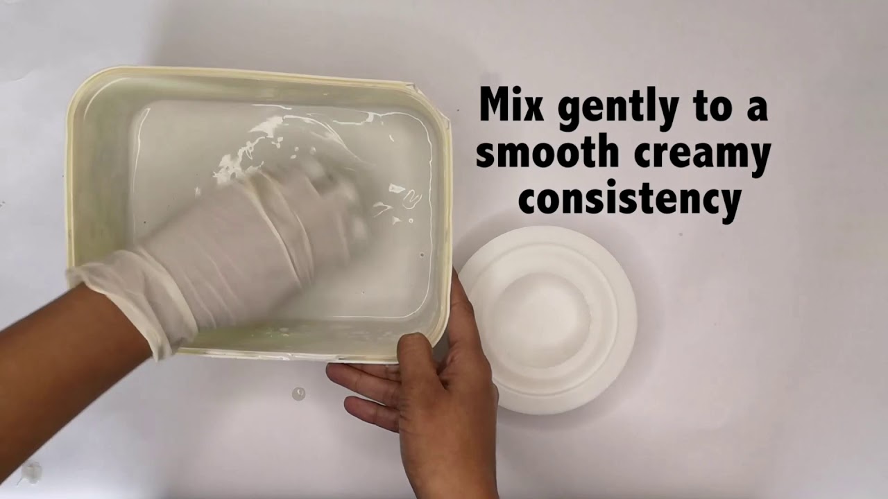 How to use your mold to make stones