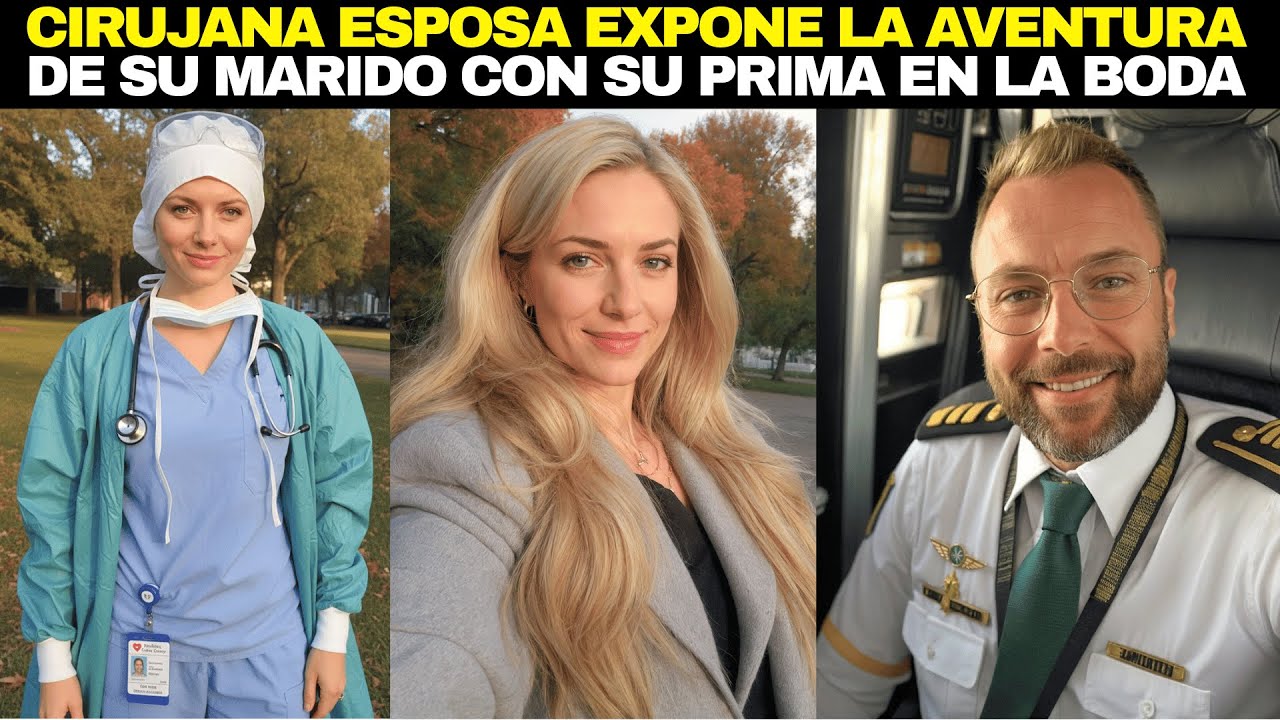 Cirujana Descubre Traición de Su Marido con Su Prima en la Boda — Su Venganza Sacude Escocia