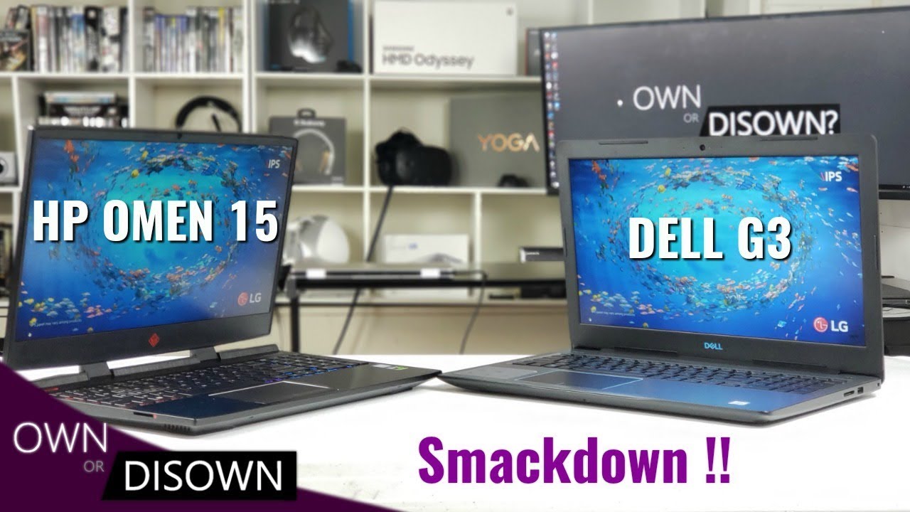 Dell G3 v HP Omen 15. Battle Of The Budget Gaming laptops !